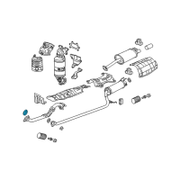 OEM 2001 Honda Civic Gasket, Exhuast Flexible Diagram - 18229-S5D-A01