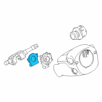 OEM Nissan Quest Sensor Assembly-Steering Angle Diagram - 47945-3TA1A