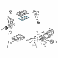 OEM Chevrolet Malibu Valve Cover Gasket Diagram - 55581627