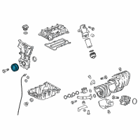 OEM Chevrolet Malibu Vibration Damper Diagram - 55491270