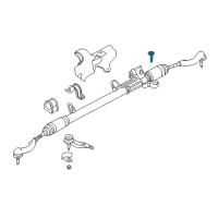 OEM Dodge Screw-Steering Gear To CROSSMEMBE Diagram - 6503581