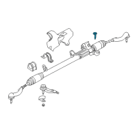 OEM 2001 Chrysler Sebring Screw-Steering Gear To CROSSMEMBE Diagram - 6503581