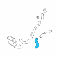 OEM 2013 Nissan GT-R Hose-Air Inlet Diagram - 14463-JF00B