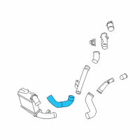 OEM 2018 Nissan GT-R Hose-Air Inlet Diagram - 14463-JF01C