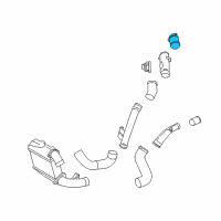 OEM 2012 Nissan GT-R Hose-Air Inlet Diagram - 14463-JF00E