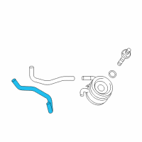 OEM Toyota Tundra Upper Hose Diagram - 15778-31010