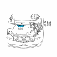 OEM 2006 Toyota Prius Relay Box Diagram - 82742-47020