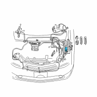 OEM 2005 Toyota Prius Fuse Box Diagram - 82613-47010