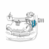 OEM Toyota Prius Relay Box Diagram - 82741-47010