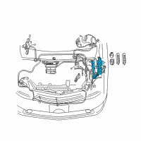 OEM 2004 Toyota Prius Relay Box Diagram - 82741-47010