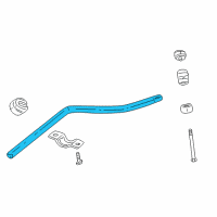 OEM 2003 Chrysler PT Cruiser Bar-Front SWAY Diagram - 4656856AA