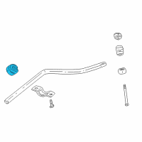 OEM 2004 Dodge Neon INSULATOR-SWAY ELIMINATOR Diagram - 5272506AA