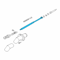 OEM 2007 Chevrolet Impala Steering Column-Lower Shaft Diagram - 26079242