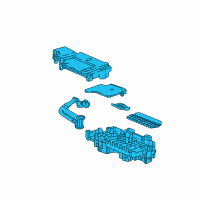 OEM 2017 Chevrolet Cruze Fuse Box Diagram - 39023242