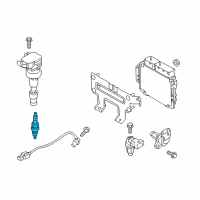 OEM 2019 Hyundai Elantra Plug Assembly-Spark Diagram - 18868-08115