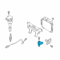 OEM Hyundai Elantra Sensor Assembly-Knock Diagram - 39250-03AA0