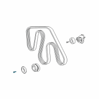 OEM Lexus SC400 Bolt Diagram - 90080-10313