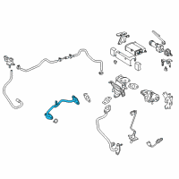 OEM 2019 Toyota Prius C EGR Tube Diagram - 25612-21010