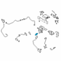 OEM 2013 Toyota Prius C EGR Pipe Gasket Diagram - 25685-21010