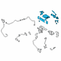 OEM Toyota Prius C Vapor Canister Diagram - 77740-52120