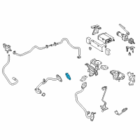 OEM 2016 Toyota Prius C EGR Valve Gasket Diagram - 25629-21010