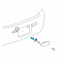 OEM 2008 Pontiac G5 Harness Asm-Rear Lamp Wiring Diagram - 15856800