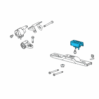 OEM Ford F-150 Transmission Mount Diagram - AL3Z-6068-C