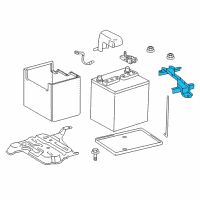 OEM 2015 Scion tC Hold Down Diagram - 74404-21040