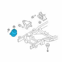 OEM 2007 Kia Sorento Hydraulic Insulator Diagram - 218123E330