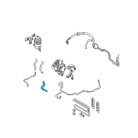 OEM 2005 Hyundai Tucson Hose-Cooler Diagram - 57577-2E001