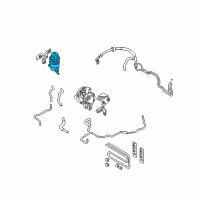 OEM 2009 Kia Sportage Reservoir Assembly-Power Diagram - 571502E000