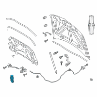 OEM Ford Fusion Ajar Switch Diagram - 1X4Z-14018-BA