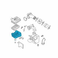 OEM Hyundai Body-Air Cleaner Diagram - 28112-2C100