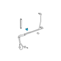 OEM 2001 Chevrolet Monte Carlo Cooler Pipe Clip Diagram - 10424882