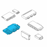 OEM 2014 BMW X3 Cntrl Unit, Junction Box, El Diagram - 61-35-9-304-586