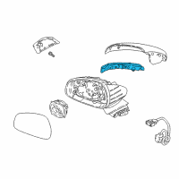 OEM 2021 Kia Stinger Lamp Assembly-Outside Mirror Diagram - 87623J5000