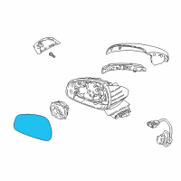 OEM 2020 Kia Stinger Outside Rear G/Holder Assembly Diagram - 87611J5110