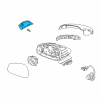 OEM Kia Cover-Rear View Outside Diagram - 87608J5000