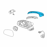 OEM Kia Stinger SCALP-Outside Rear View Mi Diagram - 87626J5100