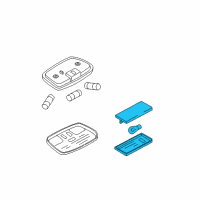 OEM 2006 Mercury Mariner Cargo Lamp Diagram - YL8Z-13776-AA
