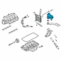 OEM Ford Oil Pump Diagram - GR3Z-6600-A