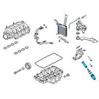 OEM 2017 Ford Mustang Oil Filter Diagram - HR3Z-6A832-B