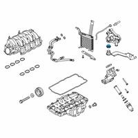 OEM 2019 Ford Mustang Oil Tube Gasket Diagram - GR3Z-6626-A