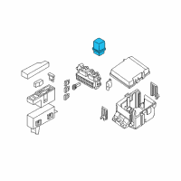 OEM Nissan Frontier Relay Diagram - 25230-79982