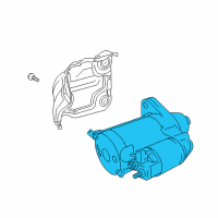 OEM Toyota Sequoia Starter Diagram - 28100-0S031