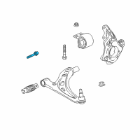 OEM Cadillac XT5 Bracket Bolt Diagram - 11610916