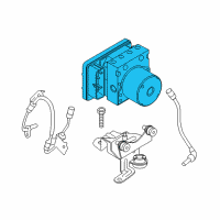 OEM 2018 Kia Stinger Hydraulic Unit Assembly Diagram - 58920J5070