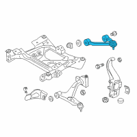 OEM 2009 Nissan GT-R Link Complete-Front Suspension, Upper RH Diagram - 54524-JF00C