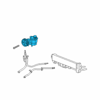OEM Chrysler Aspen Kit-Pump & PULLEY Diagram - 68034321AB