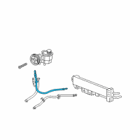 OEM 2009 Dodge Durango Line-Power Steering Pressure Diagram - 52113241AI